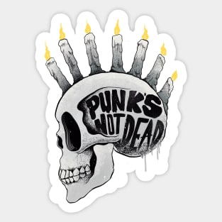 Punk Skull Sticker